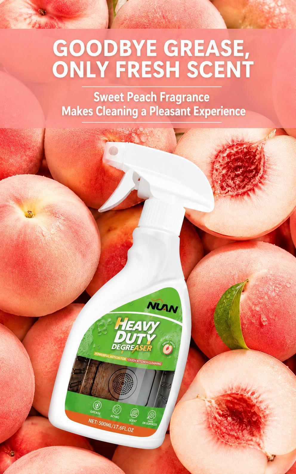 NUAN heavy duty degreaser-Range Hood Cleaner Spray, Heavy Duty Kitchen Grease Remover for Hood Filters, Stovetops, Backsplash & Stainless Steel Surfaces NUAN heavy duty degreaser-Range Hood Cleaner Spray, Heavy Duty Kitchen Grease Remover for Hood Filters, Stovetops, Backsplash & Stainless Steel Surfaces