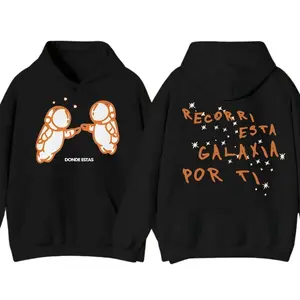 Ivan Cornejo 2-side Hoodie, Mirada Tour Merch double side, Ivan Cornejo 2026 Tour Merch, Astronaut Galaxia Hoodie, Tour Music 2026, Fan Gift Ideas Unisex Classic Fabric