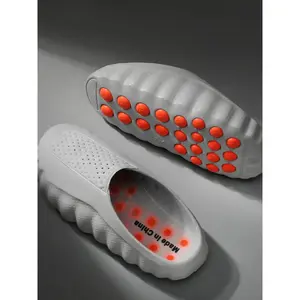 2026 Massage Slippers Pre-Event Comfort Fit Soft Wrapped Head Recovery Slipper Waterproof Outdoor Wear, Ideal for Athletes