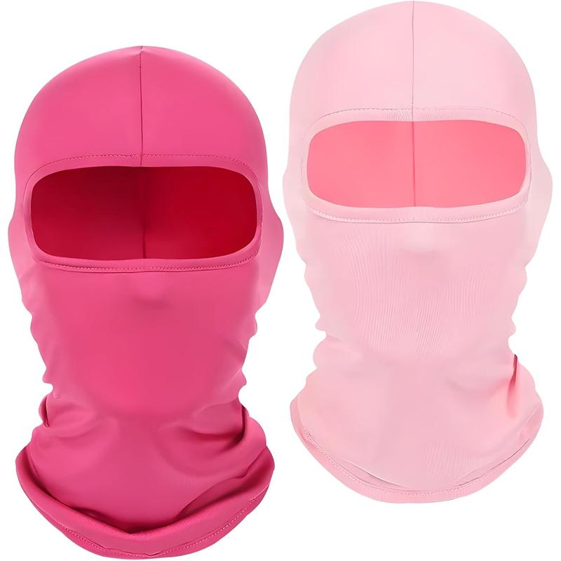 2Pcs Full Face Cover Ski Mask Balaclava Unisex Hood Cap Neck Gaiter UV Protector for Outdoor Sports Snowboard Travel motorcycle bandana Unisex Windproof