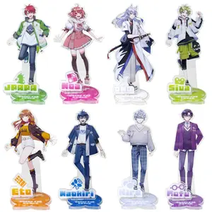 Colorful Peach character JPAPA Noa Yuankun Tattsun Siva DNQ Uri Eto Hiro Naokiri Mofu Double Acrylic stand desk ornament Toy