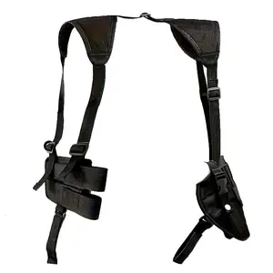 Enhance Your Outdoor Experiences with This Versatile Vertical Tactical Holster - Perfect for Concealed Carry on Your Shoulder Or Hiking Vest!