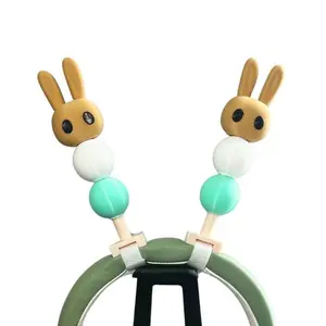 Cute Rabbit Bunny Dango Headphones Attachment Accessories Plastic