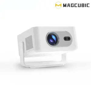 Magcubic HY300MAX Auto Focus wireless projector 400ANSI Android 14 Allwinner H726 with 0.8:1 Throw Ratio Dual WiFi6 BT5.4 HDR/HDR10+/HLG Auto Keystone Correction Portable Mini Home Cinema Movie Outdoor