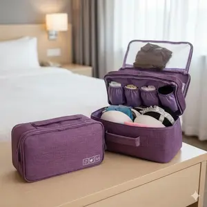 Waterproof Multilayer Multifunctional Toiletry Bag, Travel Essentials Bag, Foldable Travel Organizer for Gym Swimming Storage, Quick-Access Zipper with Separators, Anti-Mold & Splash-Resistant, Ideal for Business Trip & Outdoor Activities