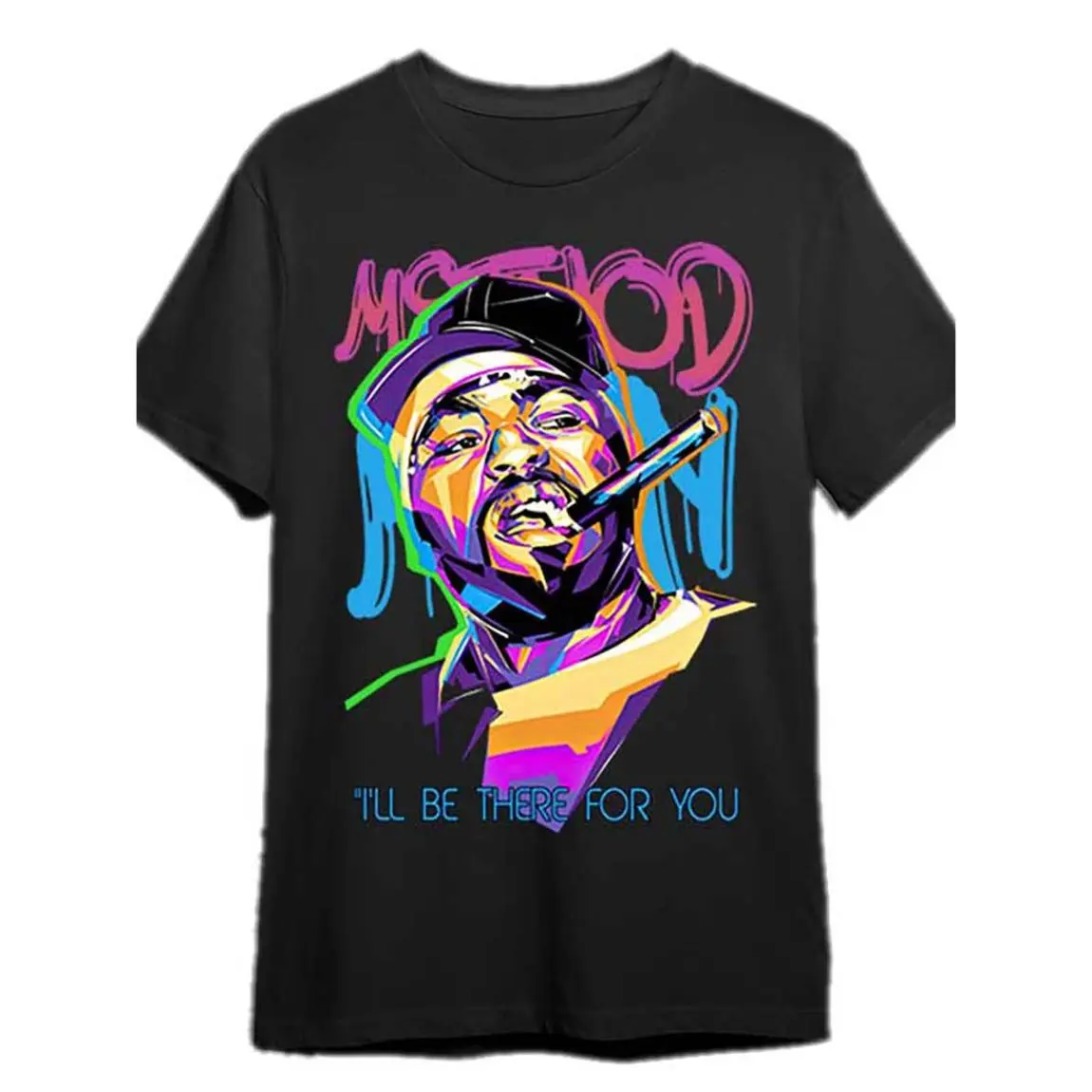 Method Man Vintage T-shirt Men's short sleeve Fun graphic T-shirt collection, Full Size Range, Perfect Fit for Everyone, Full