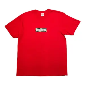 Supreme Box Logo Short Sleeve Tee Shirt (FW23) Red