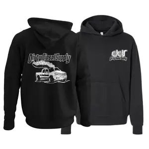 Dirty Diesel Supply Chevy Cateye Diesel Pickup Truck Hoodie Hooded Pullover Casual Sweatshirt