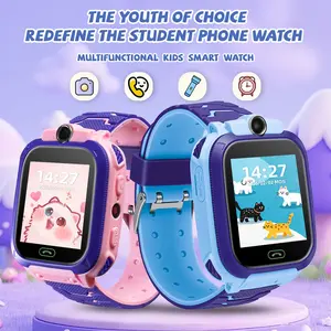 High-Definition Touchscreen Kids Smartwatch, Child Safety Monitoring (location / fence / SOS), Two-Way Calling, Remote Listening, Multiple Tools, BT-compatible Call, Flashlight, Camera,Flashlight,wearable device gift suitable for boys and girls