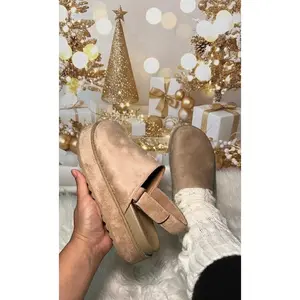 Valentina - Platform Suede Clogs Valentina - Platform Suede Clogs