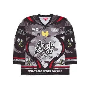 Supreme Men's Wu-Tang Clan Hockey Jersey Black, from StockX