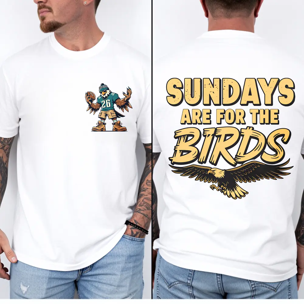 Philadelphia Football Fan T-shirt, Philly Bird Game Day T-Shirt ,Philly Eagle in Sunglasses Shirt, Philadelphia American Football T-shirt