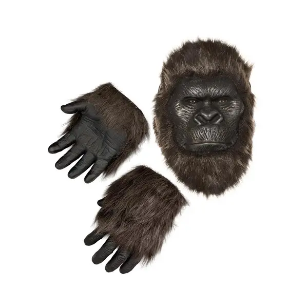 Godzilla x Kong Child Kong Costume Mask and Gloves