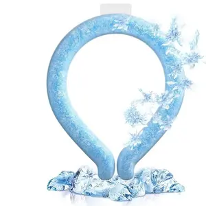 Blue Ice Neck Ring, Outdoor Sports Cooling Neck Ring, Summer Cooling Necklace, Neck Cooling Ring, Sports & Outdoor Accessories