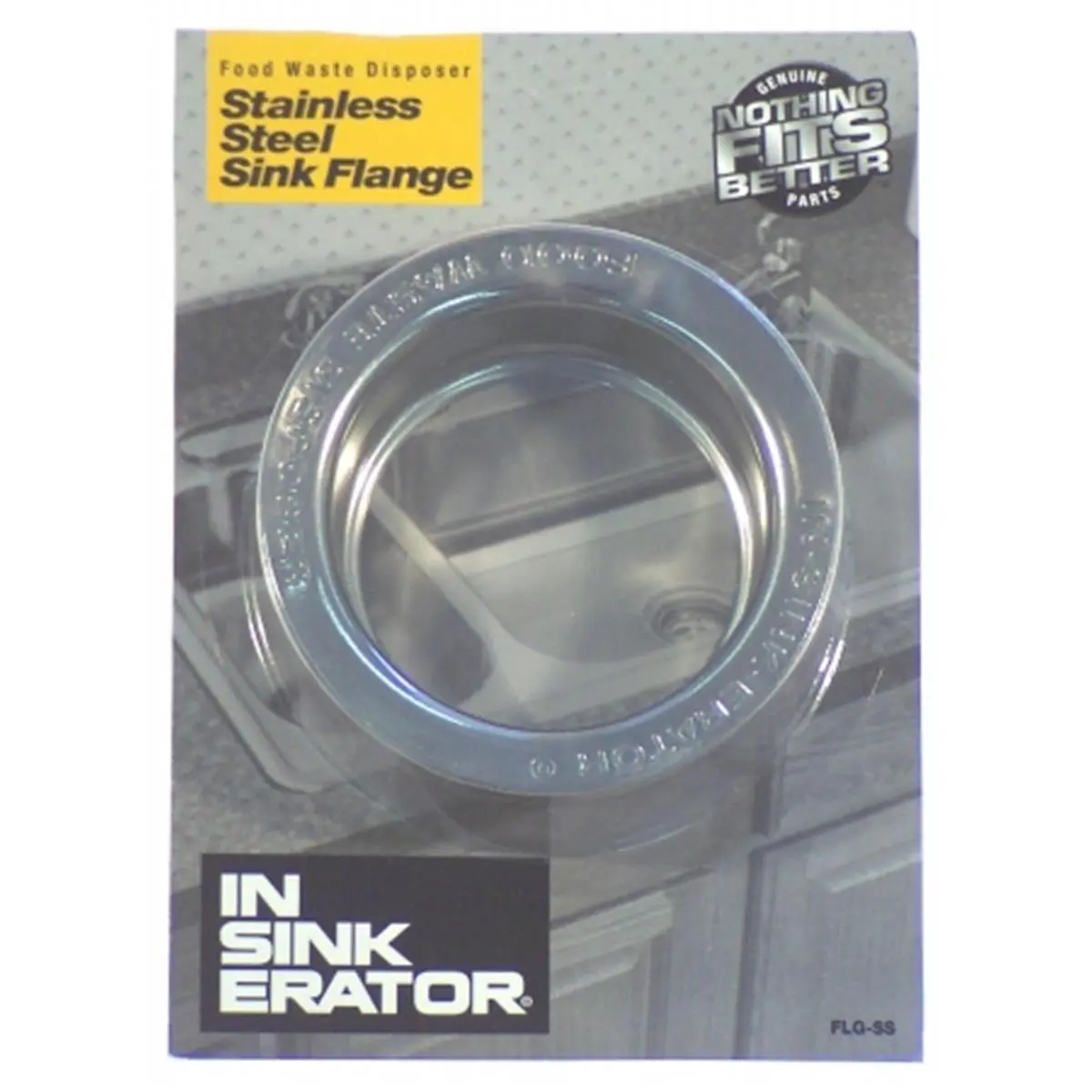 In-sink-erator Stainless Steel Garbage Disposer Sink Flanges FLGSS