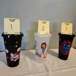 Plastic Custom Cups 24oz