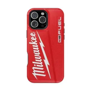 MILWAUKEE M18 FUEL Tough Phone Case for iPhone 16 15 14 13 12 11 Pro Plus Pro Max X XS XR