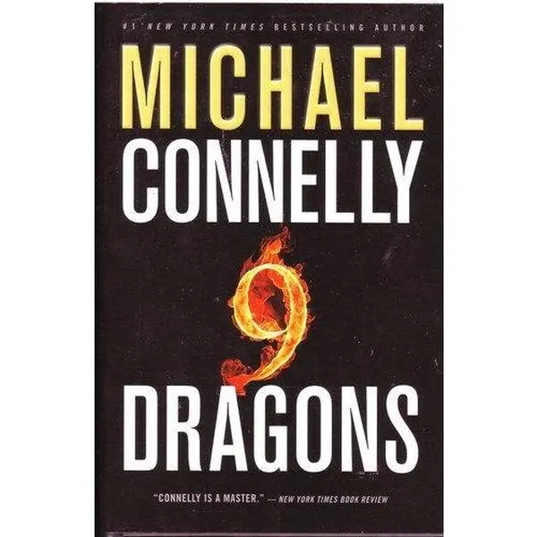 USED Book - 9 Dragons (LARGE PRINT) by Michael Connelly (Hardcover) - english