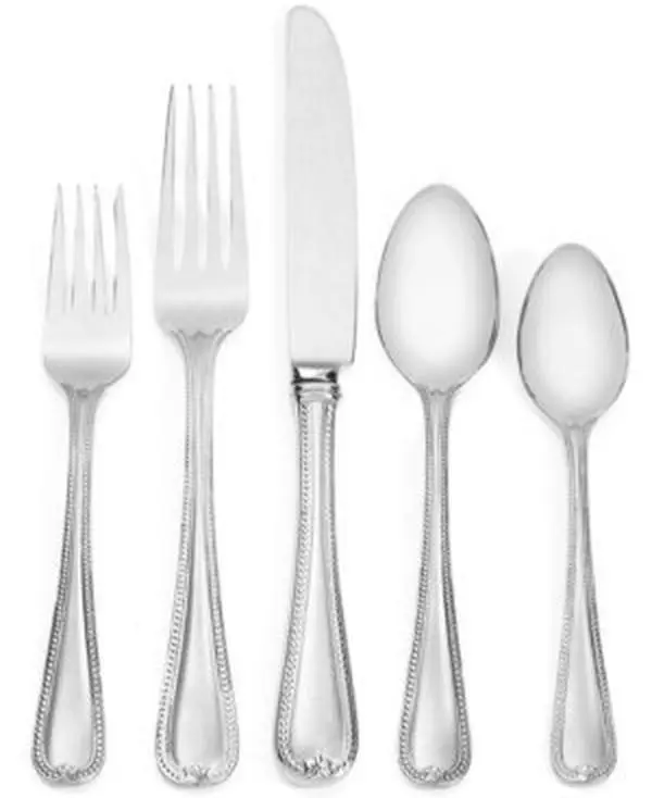 Lenox 863543 Vintage Jewel Cutlery Tableware Set - 2 Pack, 20-Piece Dinnerware Sets, 9.25 in.