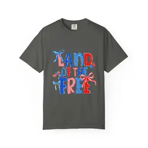 Land of the Free Patriotic T-Shirt