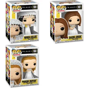Funko Pop! TV: Friends - Monica, Rachel & Phoebe in Wedding Dress