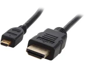 StarTech.com HDMIADMM3 3 ft. Black High Speed HDMI® Cable with Ethernet Male to Male