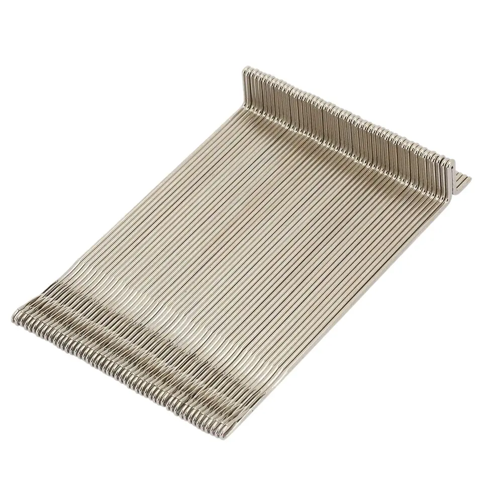 50 Pcs Durable Imported Steel 11cm Metal Knitting Machine Needles, Replacement Parts for Household Knitting Appliances, Compatible with LK100-LK150, KH360