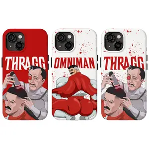 Meme Thragg Omniman Phone Case Collection, Custom The Conqueror Viltrumite War Design–iPhone Case Suitable for iPhone 17/16/15/14/13/12/11 Pro Max/Plus and Samsung Galaxy S23FE/22/23/24/25, Gift for Fan