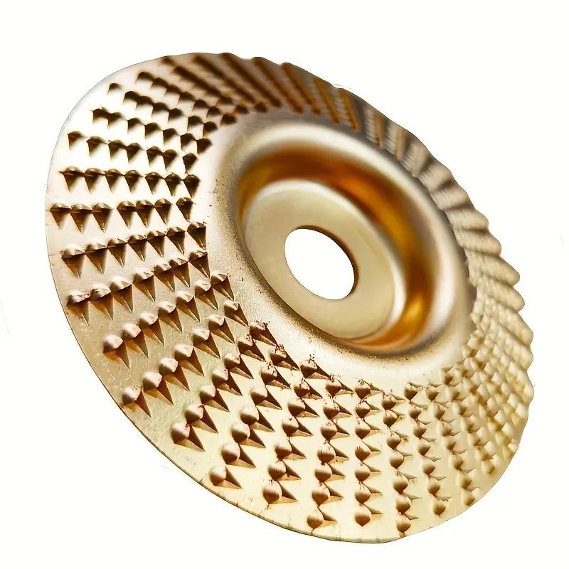Angle Grinder Wood Carving Grinding Wheel, Precision 4 Inch Sanding Disc, Ideal for Woodworking, Suitable for Polishing, Carving, Trimming, DIY Projects