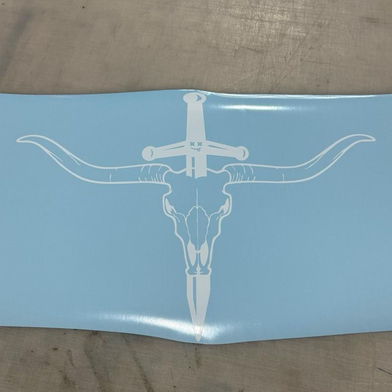 Dead Bull Decal for car or truck windows