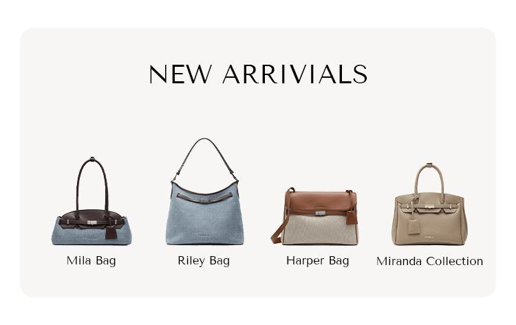 NEWBELLA Mila Baguette Underarm Bag,Y2K Retro Lock Denim Spliced PU Leather Shoulder Purse, Aesthetic Vintage Handbag