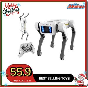 【Akeleo】Robot dog, AI smart pet, can dance and do Kung Fu, with APP/remote control, supports motion programming, an ideal gift for children