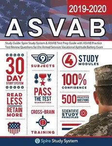 USED-ASVAB Study Guide 2019-2020 by Spire Study System: ASVAB Test Prep Review Book with Practice Test Questions by Spire Study System (Paperback)