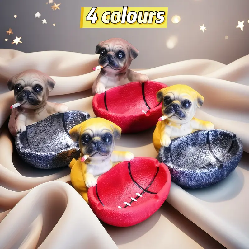 Resin Ashtray Home Decor, Durable Resin Material, Perfect Gift for Any Occasion, Ideal for Home Office Use