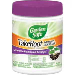 Garden Safe Brand TakeRoot Rooting Hormone, 12 Count, Powder Helps Grow New Plants from Cuttings Including Most Home, Garden and Greenhouse Varieties, 2 Pack