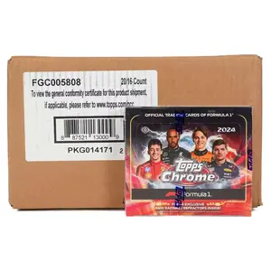 2024 Topps Chrome F1 Formula 1 Qualifying Lap Hobby 20-Box Case