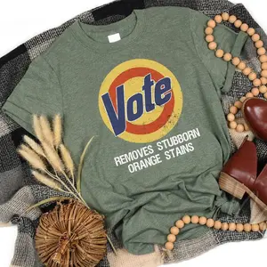 Vote Removes Stubborn Orange Stains Shirt - Anti Trump Gift