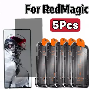 5-Pack Tempered Glass Screen Protector for Zte Nubia Magic Series, Ultra-Clear Anti-Scratch Phone Film, Easy Installation