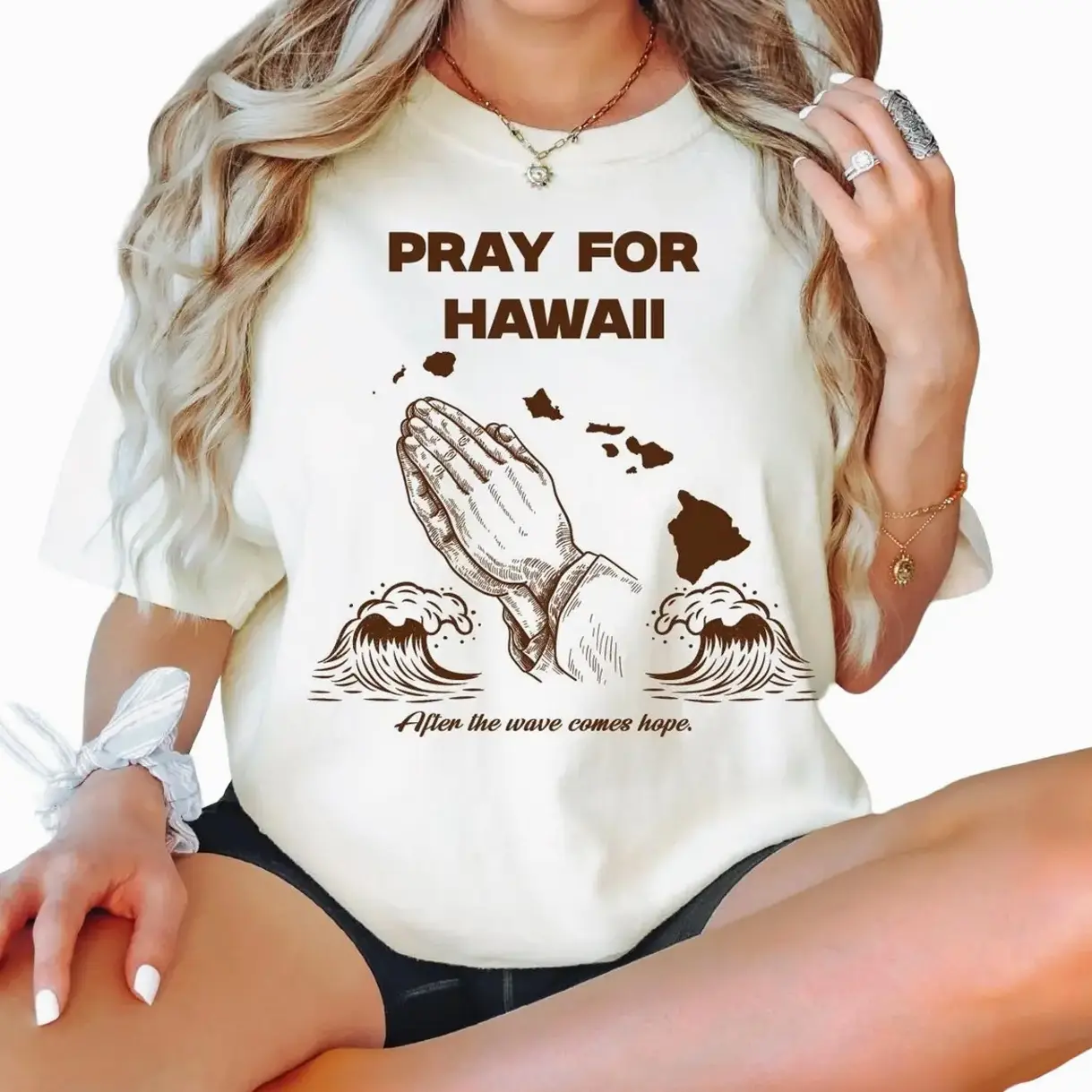 Hawaii Tsunami 2025 Shirt, Pray for Hawaii Shirt, Support Hawaii 2025 Relief Tee, Aloha Strong Disaster Recovery Gift,Tsunami Survivor Shirt