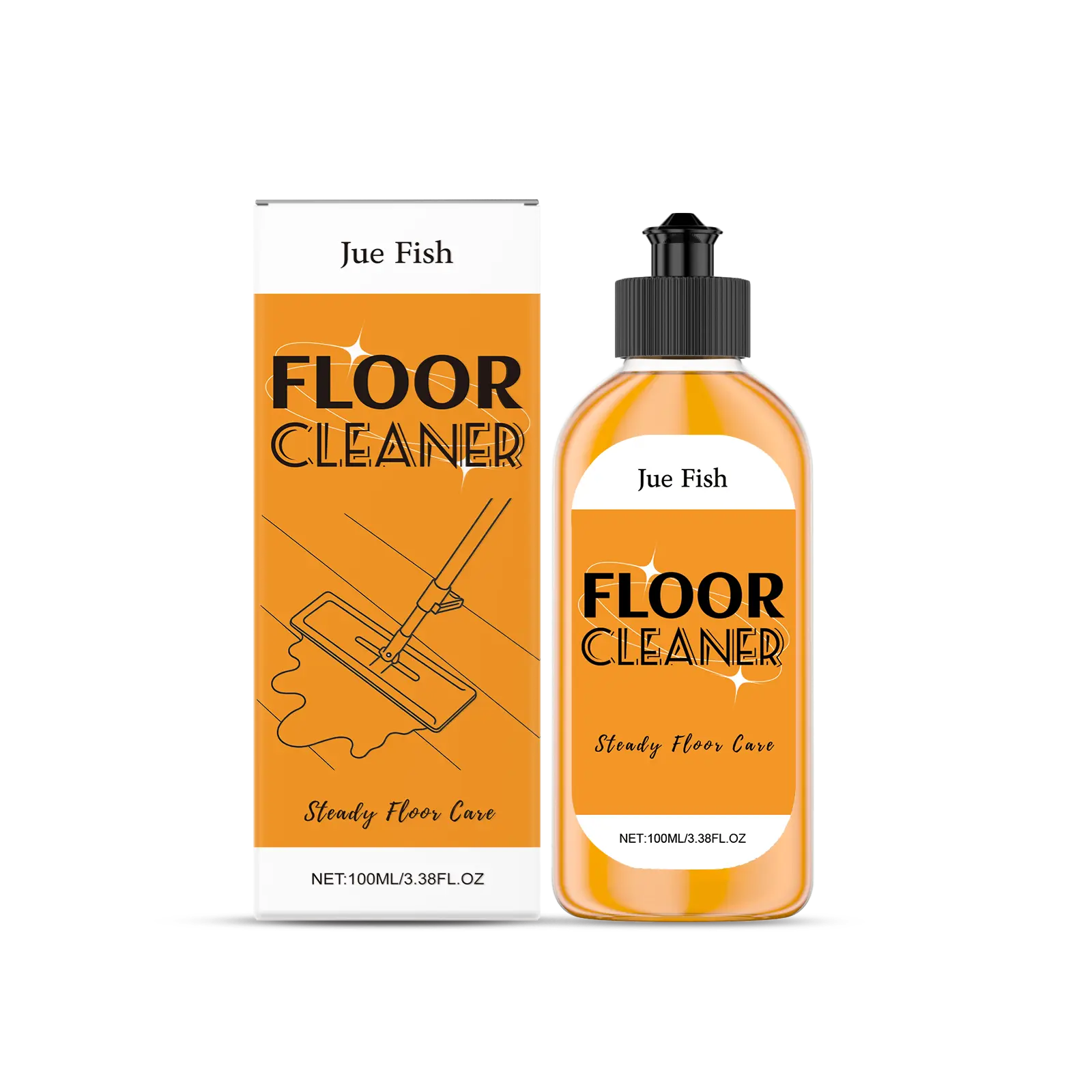 Lemon-Scented Citrus Floor Cleaner - All-Purpose, Gentle, Long-Lasting Dirt-Removing, Shine-Enhancing Solution for All Floors Safe Wooden Surfaces, Tiles with Included Bucket