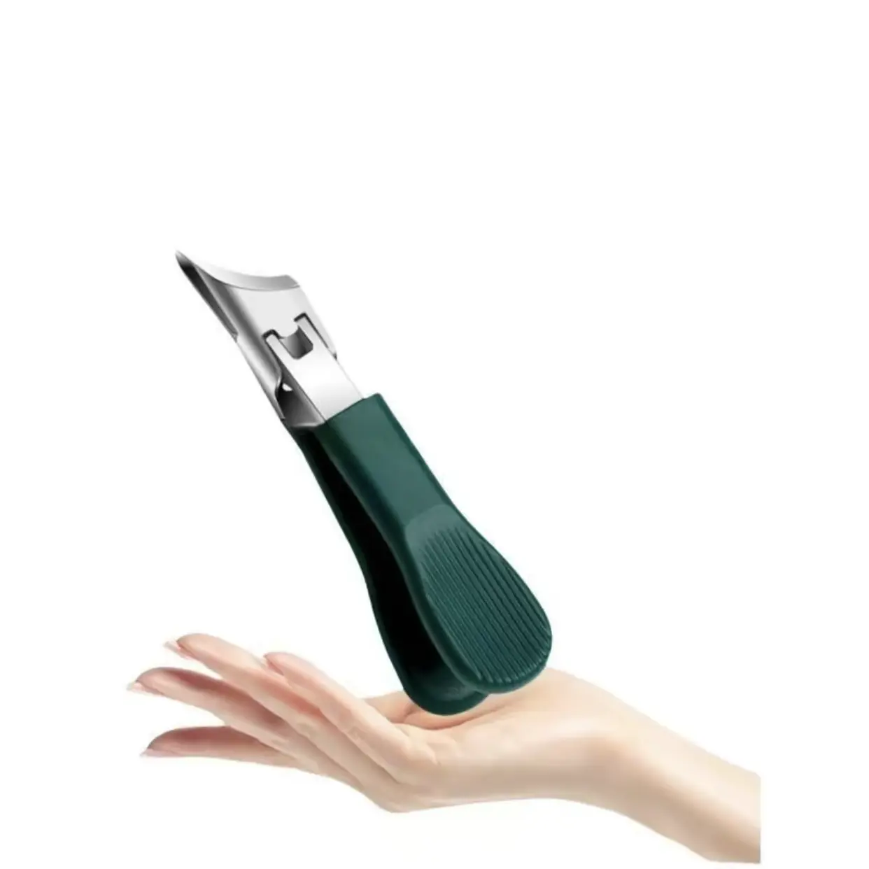 Premium Alloy Eagle Beak Nail Clippers Set, Mess-Free Anti-Splash Design Comfort Grip Nail Trimming Tools for Adults