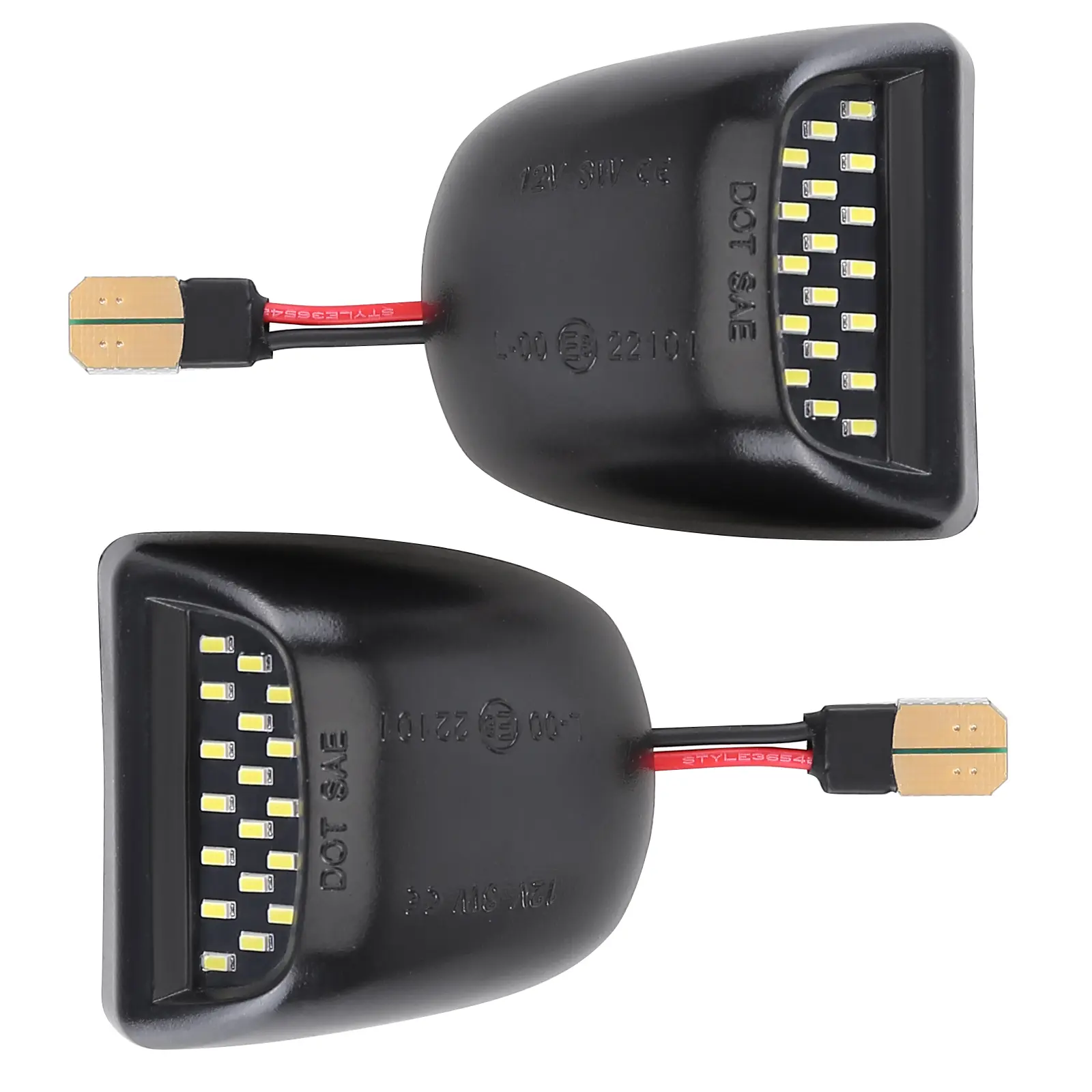 2pcs Car License Plate Light ， Replacement Compatible for Chevrolet Pickup GMC, Automotive Car Light, Car Accessories