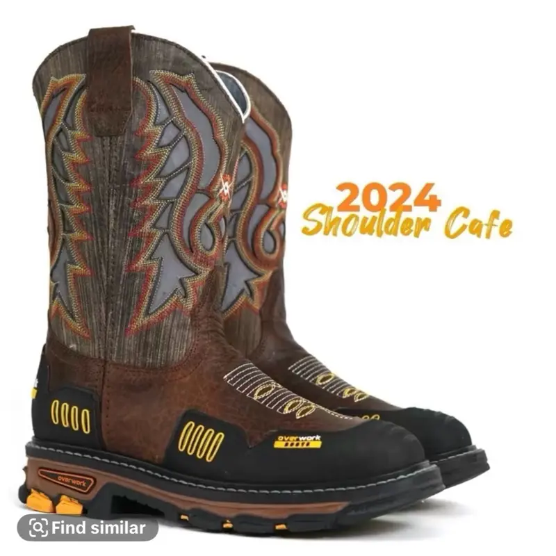 Acero Café Work Boots – Tough & Stylish 2024 Shoulder Cafe