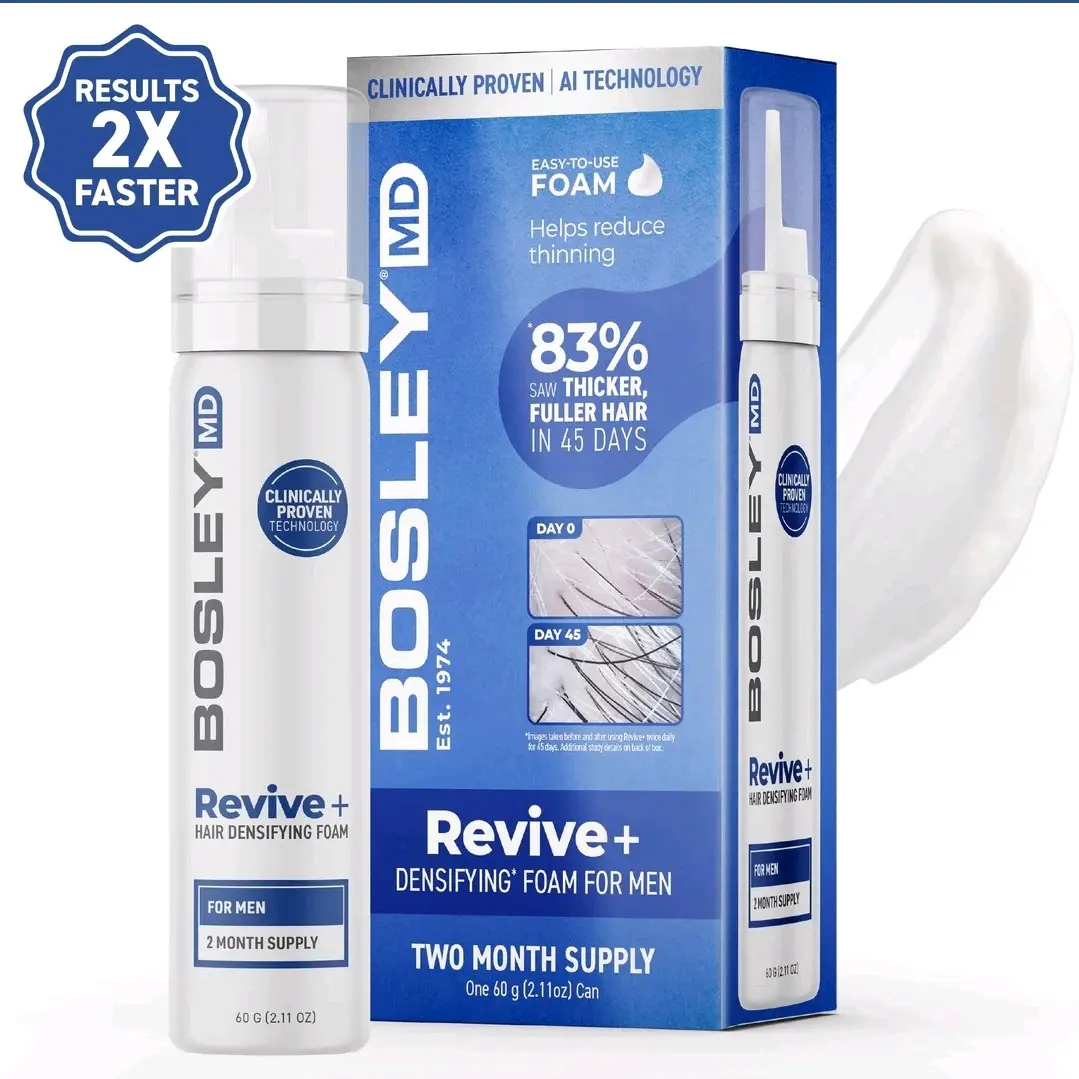 Bosley revive + hair densifying foam for man Hair Care