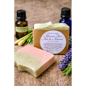Mineral Duo: Aloe & Almond Bar Soap *