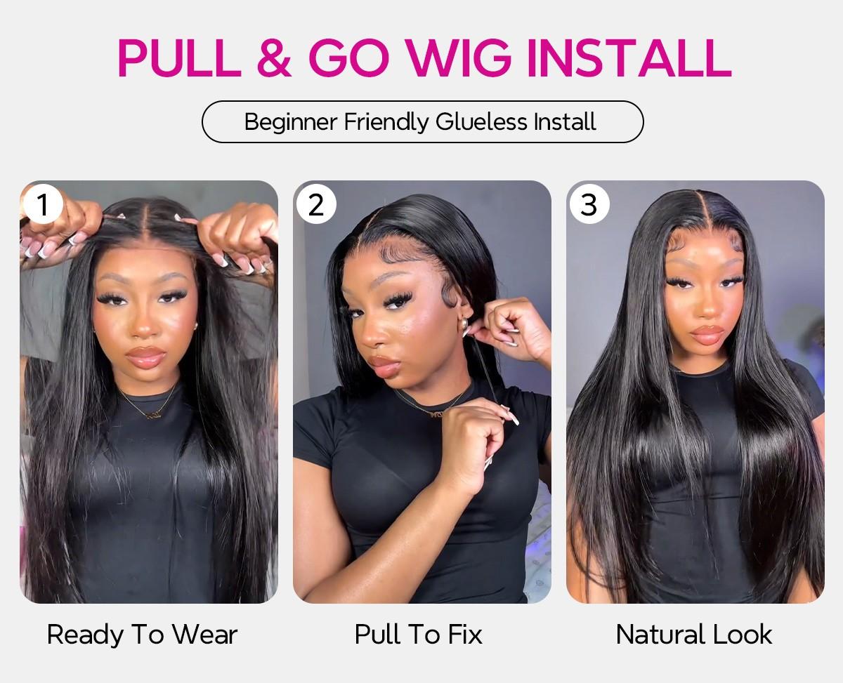 Real HD Salon Quality Style -Tinashe Butterfly Cut Real HD 8x6/6x5 Human Hair Glueless 200% Density Wig  Loose Body Wave Pre Style Pre Cut 6x5 Real HD Lace Closure Wig