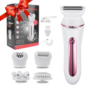[Event Promotion]Multi-functional women's electric beauty instrument 0.5mm precise hair removal, shaving, foot grinding, deep cleaning, relaxing massage, five-function care set