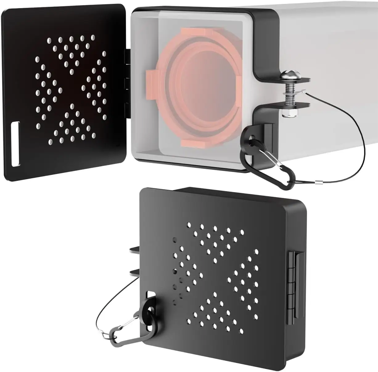 TikTokShopfalldealsforyou Safoner Aluminum RV Bumper End Caps for Sewer Hose Storage | Must-Have RV Camper Accessories