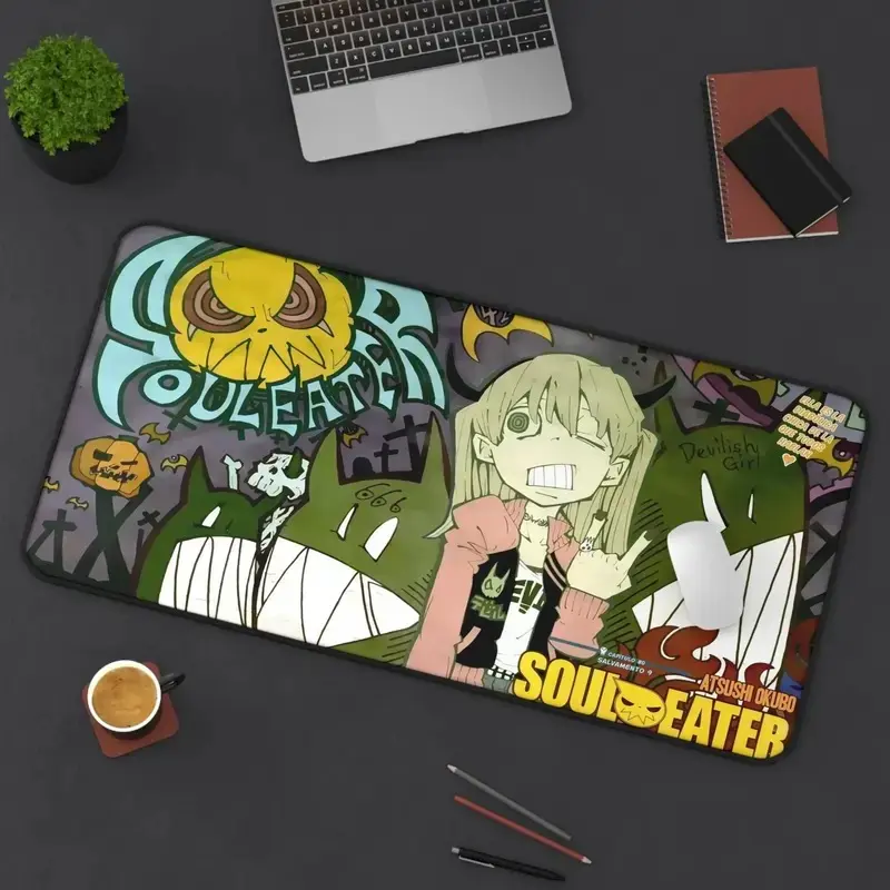 Anime Soul Eater Black Star Death The Kid Albarn, great gaming anime mouse pad, gift mouse pad – FASTSHIPPING