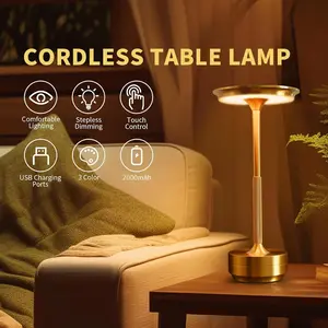 Modern Touch USB Rechargeable Ufo Lamp, Three-Color Art Decor Night Light, Ideal for Living Room Bedroom Kitchen Bar Gifts